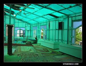 L'interieur de la mosquée de Batéwa à Ain El Hout