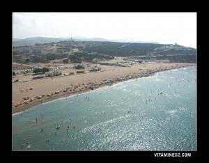 Plage de Siga (Rachgoun) Vue du Ciel