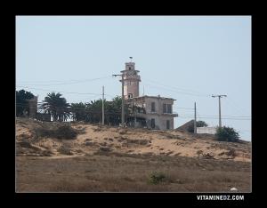 Ferme coloniale abandonnée à la plage de Siga