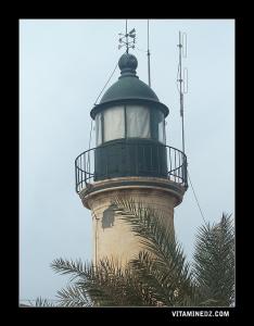 La lanterne du Phare de Ghazaouet (Nemours)