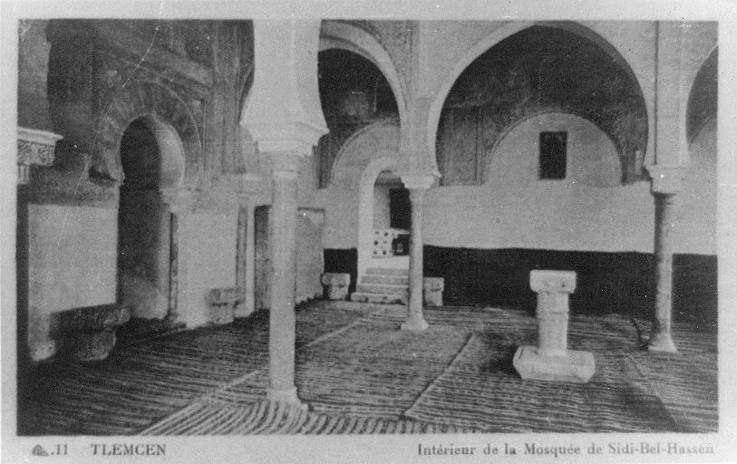 Intérieur Mosquée de Sidi Bel Hassen
