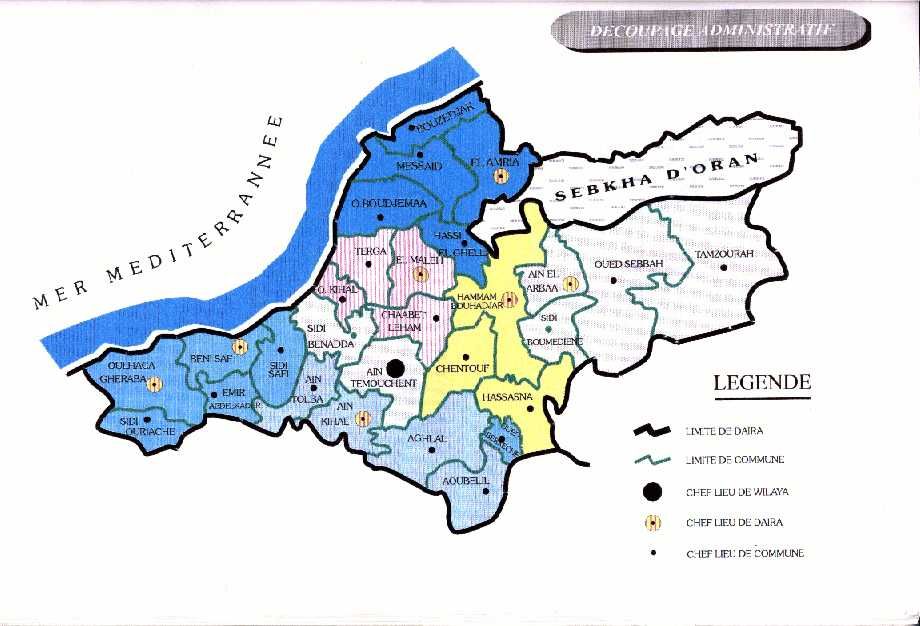 Communes de Ain Témouchent