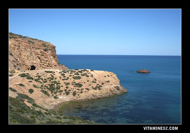 La plage de Malous à coté de Ouardania