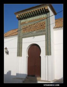 L'entrée de la mosquée Sidi El Haloui .