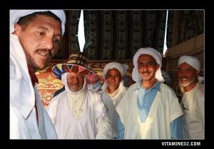 Cheikh d'une Zaouia près de Bougtob assistant à la waada de Sidi Chikh