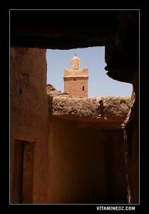 Ksar de Boussemghoun : Ruelles et minaret