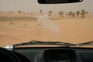 Route mixte sable- goudron