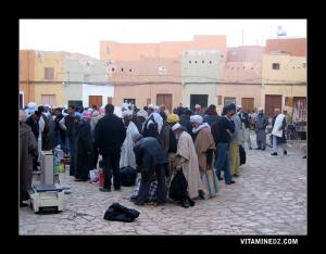 Place du marché de Beni Izguen.