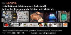 Installation et maintenance industrielle en algerie
