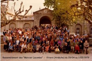 rassemblement des anciens de Mercier Lacombe Viviers (07) 1979