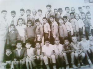 photo de l'ecole de ameur el ain en 1958
