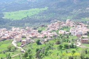 Le village d'Iguersafene, commune d'Idjer