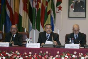 Algeria's Minister for Territorial Development and Environment Cherif Rahmani