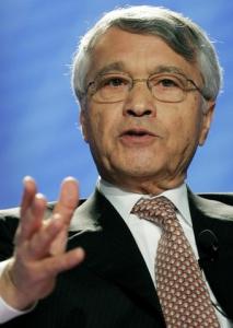 Algeria's Energy and Mines Minister Chakib Khelil is seen