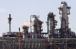 A view of Krechba gas treatment plant, about 1200