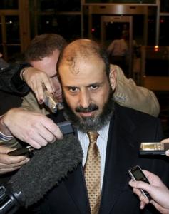 Kuwait's oil minister Mohammed al-Aleem arrives at the OPEC