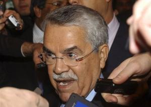Saudi Oil Minister Ali Naimi arrives at the OPEC