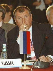 Russian Deputy Premier Igor Sechin attends the OPEC meeting