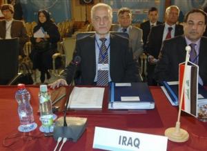 Iraq's Oil Minister Hussain Al Shahristani attends the OPEC