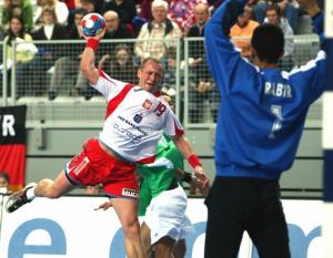 VARAZDIN, CROATIA - JANUARY 17: Tomasz Truczydski of Poland