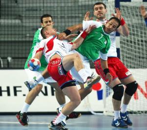 VARAZDIN, CROATIA - JANUARY 17:  Hichem Boudrali of