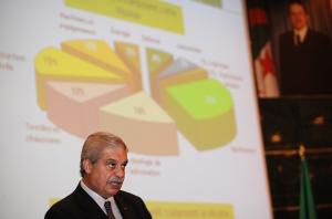 Brazilian Development, Industry and Trade Minister Miguel Jorge speaks