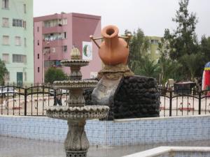 إنجاز فني عند مدخل المدينة