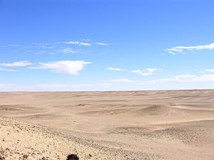 الكثبان الرملية بضواحي  تندوف