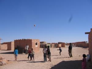 أطفال من المخيم الصحراوي قرب  تندوف