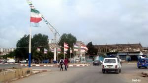 عند الدخول إلى مدينة  القالة