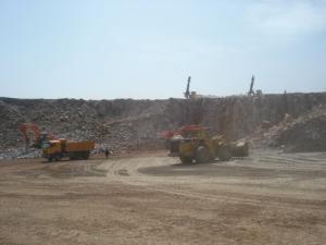 محطة استخراج الحصى  المطروحة  بولاية الطارف