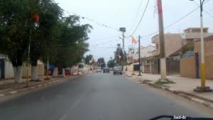 المدخل الغربي لبلدية  عين العسل