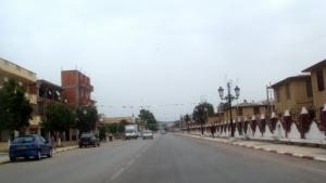 المدخل الغربي لمدينة  الطارف