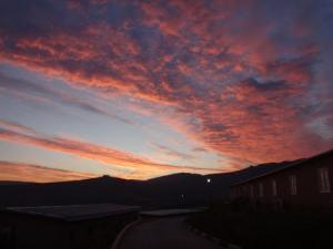 غروب الشمس على  الطارف