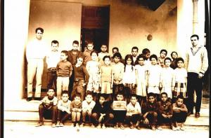 CP CE1 à Hassi Ameur, Oran, Photo de classe de 1966
