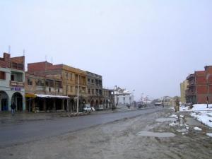 مدينة  العشير  تحت الثلوج 1