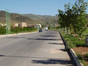 الطريق المؤدي إلى بلدية  غيلاسة