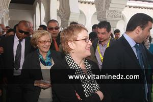 Inauguration officielle du Palais du Mechouar, par Madame Khalida Toumi, Ministre de la culture.