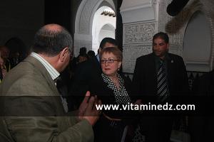 Inauguration officielle du Palais du Mechouar, par Madame Khalida Toumi, Ministre de la culture.
