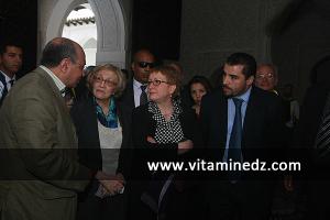 Inauguration officielle du Palais du Mechouar, par Madame Khalida Toumi, Ministre de la culture.