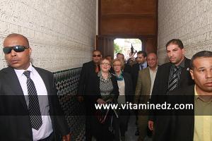 Inauguration officielle du Palais du Mechouar, par Madame Khalida Toumi, Ministre de la culture.