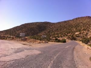 مدخل الصحراء عند الخروج من  برج بوعريريج