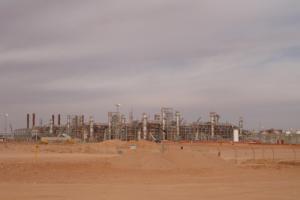 محطة استخراج الغاز ببلدية  عين أم الناس