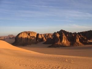 الجبال البركانية بمنطقة  تادرارت