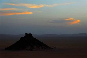 غروب الشمس على منطقة  عرق آدمر