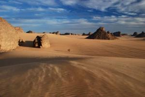 عاصفة رملية بمنطقة  تيمرات