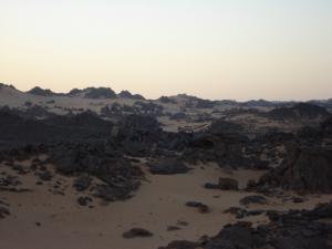 صخور منطقة  تيسراس