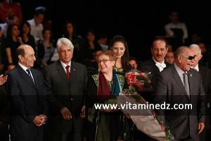Yazid Zerhouni, Tayeb Louh, Khalida Toumi assistant aux Cérémonies de clôture de Tlemcen capitale de la culture islamique 2011
