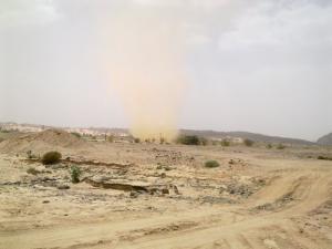 زوبعة رملية بضواحي  إليزي  1