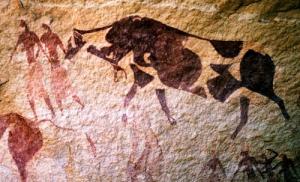 رسومات أثرية بمنطقة  جبارن  1